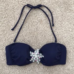 Victoria’s Secret Embellished Star Bandeau Top
